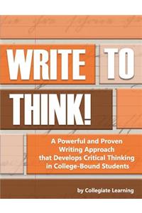 Write to Think!