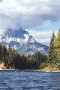 View of Grand Teton from Snake River in Wyoming Journal