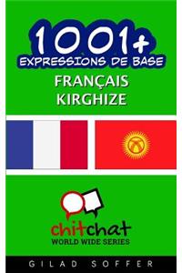 1001+ Expressions de Base Français - kirghize