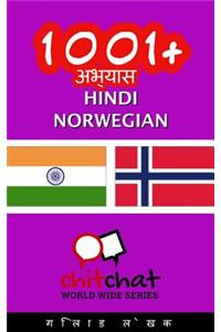 1001+ Exercises Hindi - Norwegian