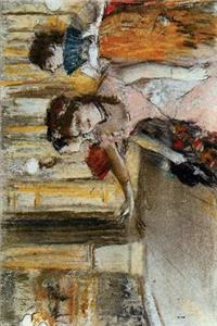 ''Singers on Stage'' by Edgar Degas