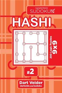 Sudoku Hashi - 200 Logic Puzzles 9x9 (Volume 2)