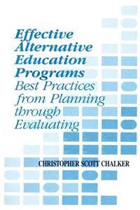 Effective Alternative Education Programs