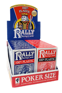 Rally Playing Cards 100% Plastic