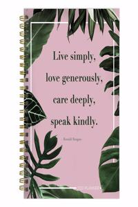 Live Simply Pink