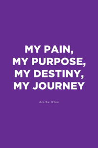 My Pain, My Purpose, My Destiny, My Journey