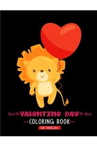 Valentine Day Coloring Book For Toddlers