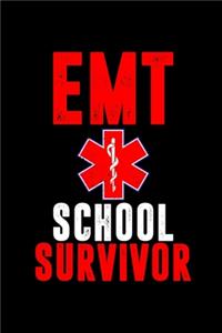 Inspirational Emergency Medical Technician (EMT) Theme Notebook