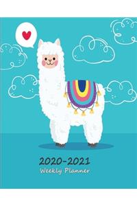 2020 - 2021 Weekly Planner