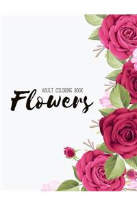 Flowers Coloring Book