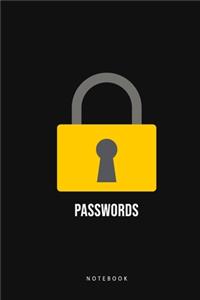 Passwords Notebook