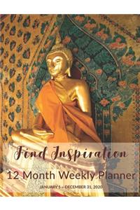 12 Month Weekly Planner