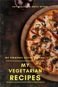 My Personal Vegetarian Recipe Journal