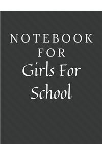 Notebook For Girls For School