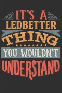 It's A Ledbetter Thing You Wouldn't Understand