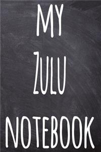My Zulu Notebook
