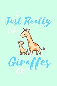 I Just Really Like Giraffes OK?