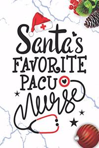 Santa's Favorite PACU Nurse