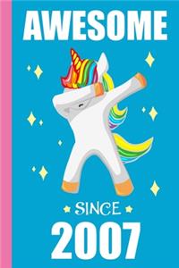 12th Birthday Dabbing Unicorn