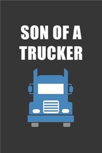Son Of A Trucker Notebook