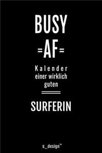 Kalender 2020 für Surfer / Surferin