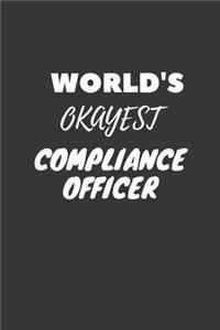 World's Okayest Compliance Officer Notebook