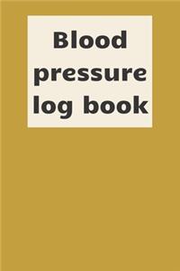 Blood Pressure Log Book