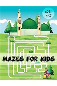Maze Book for Kids 4-8