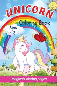 Unicorn Coloring Book