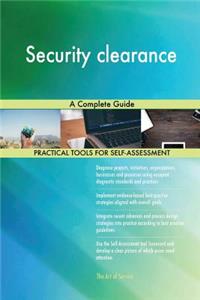 Security clearance