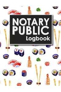 Notary Public Logbook