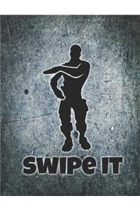 Swipe It Notebook