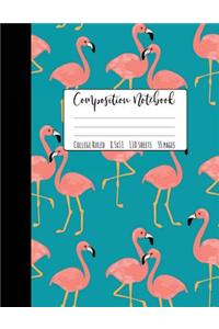 Flamingo Composition Notebook