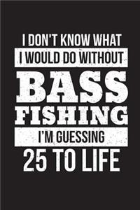 I Don't Know What I Would Do Without Bass Fishing I'm Guessing 25 To Life