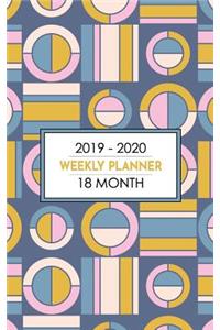 18 Month Weekly Planner 2019-2020