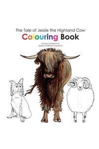 The Tale of Jessie the Highland Cow Colouring Book