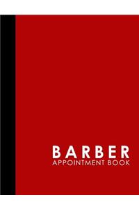Barber Appointment Book