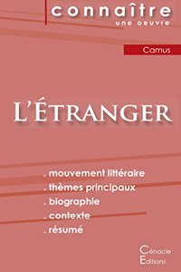 Fiche de lecture L'Étranger de Albert Camus (analyse littéraire de référence et résumé complet)