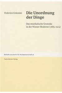 Die Unordnung Der Dinge