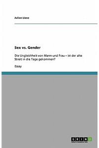 Sex vs. Gender