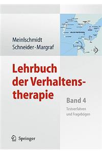 Lehrbuch Der Verhaltenstherapie