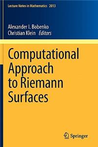 Computational Approach to Riemann Surfaces