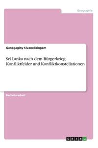 Sri Lanka nach dem Bürgerkrieg. Konfliktfelder und Konfliktkonstellationen