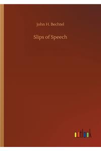 Slips of Speech