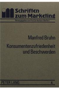 Konsumentenzufriedenheit Und Beschwerden