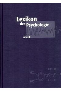 Lexikon der Psychologie Band 1