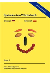 Speisekarten-Worterbuch - Edicion Profesional