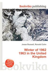 Winter of 1962 1963 in the United Kingdom