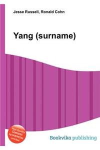 Yang (Surname)