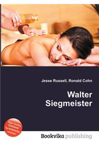 Walter Siegmeister